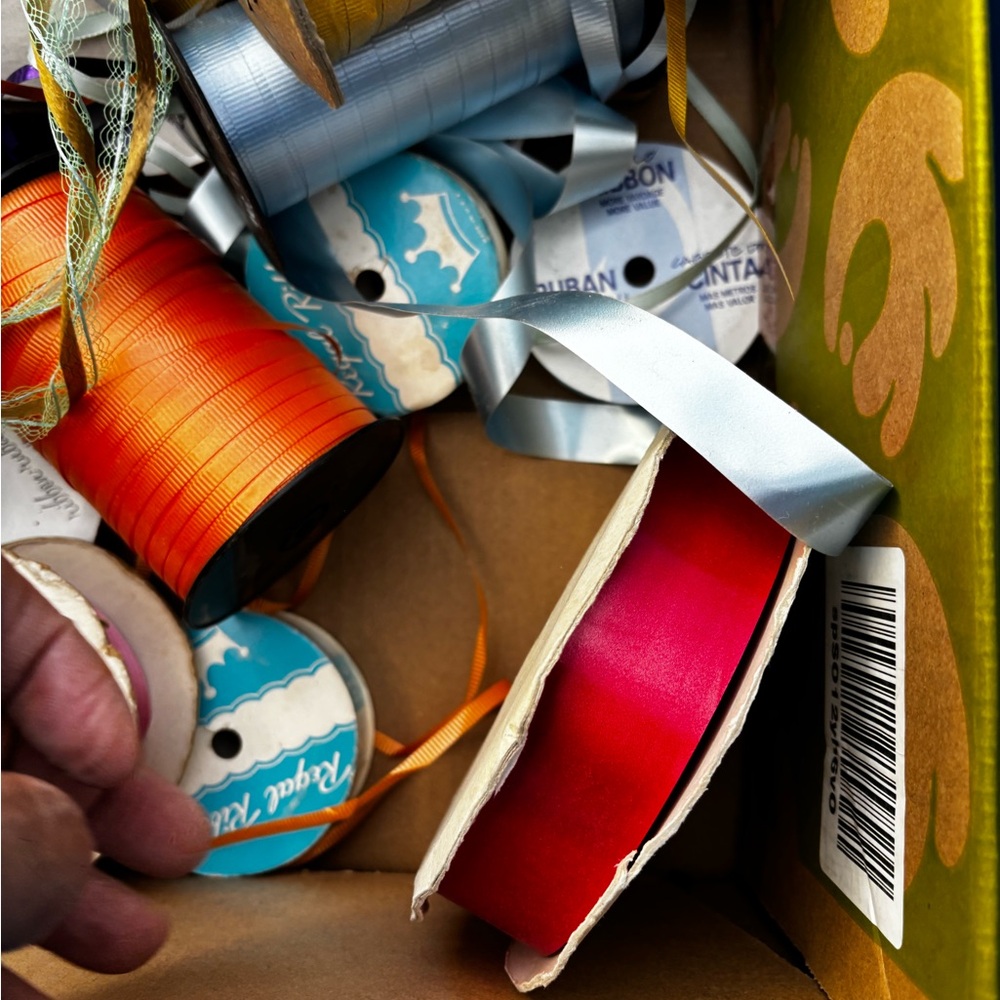 Premium Red Satin Gift Ribbon - Versatile Wrapping Ribbon lot